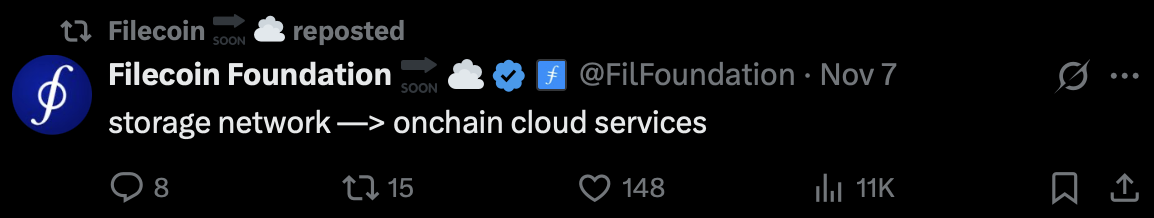 Filecoin (FIL) вырос на 100% за неделю! Объявлено, что сетевое хранилище превратилось в